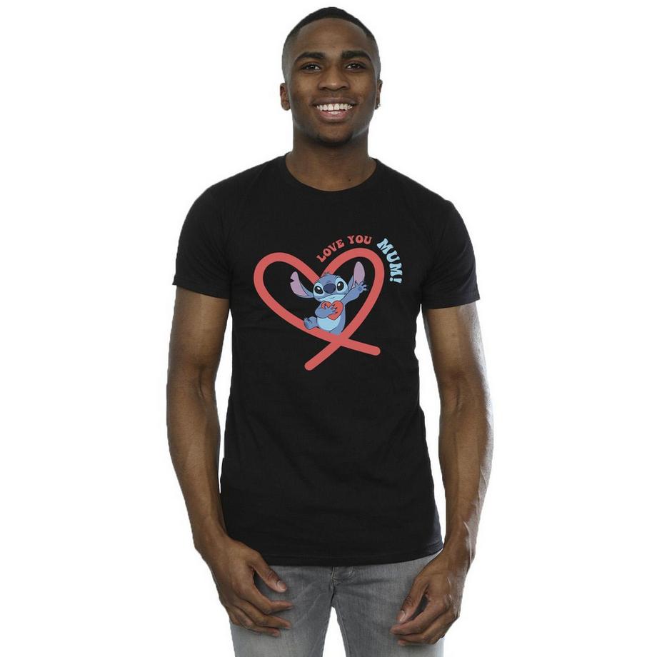 Disney Love You Mum T-Shirt Stampata  