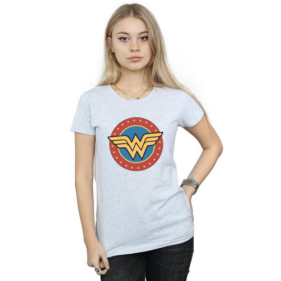 DC COMICS Wonder Woman Logo T-Shirt Manches Courtes  