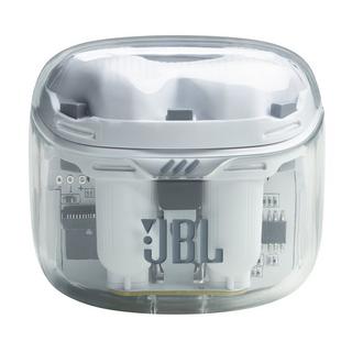 JBL  JBL Tune Flex Ghost Edition Kopfhörer True Wireless Stereo (TWS) im Ohr AnrufeMusik Bluetooth Durchscheinend, Weiß 