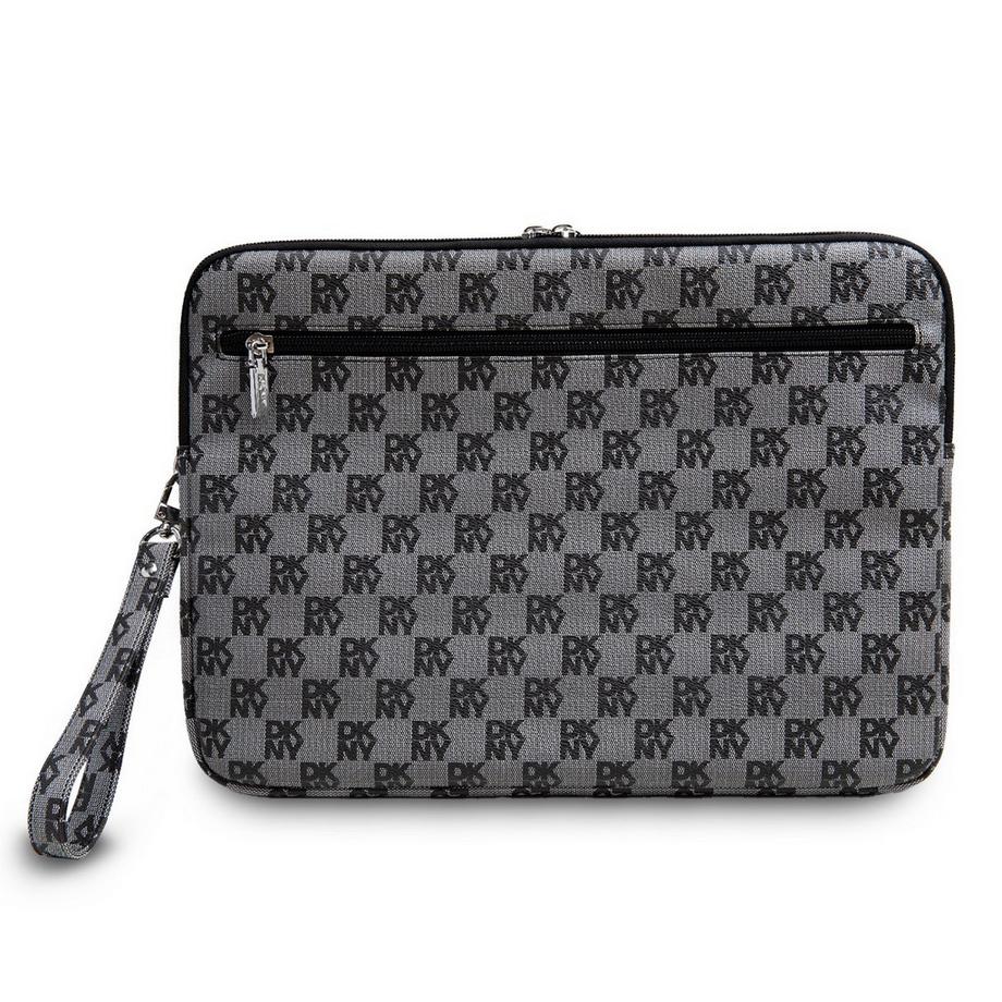 DKNY  Custodia elegante per PC da 13 / 14 pollici con motivi a scacchi e a strisce 