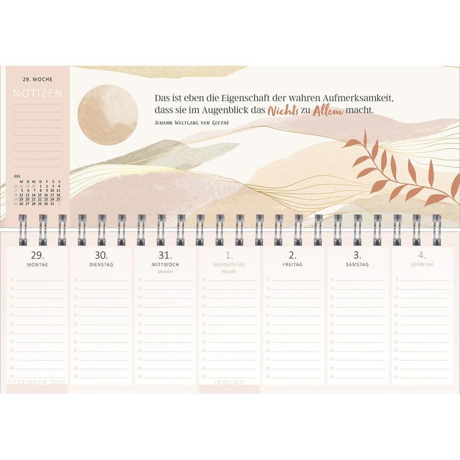 ARS EDITION Calendrier de bureau Respirer FR  