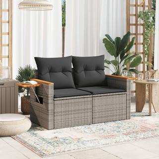 VidaXL Gartensofa poly-rattan  