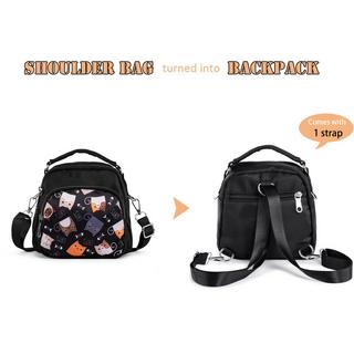 Only-bags.store Kleine Nylon Umhängetasche Mini Rucksack  