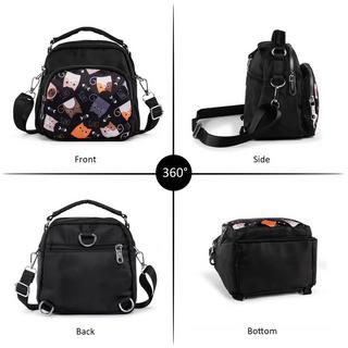 Only-bags.store Kleine Nylon Umhängetasche Mini Rucksack  