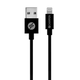 Champion  Cavo da USB-A a Lightning 2 m Nero 