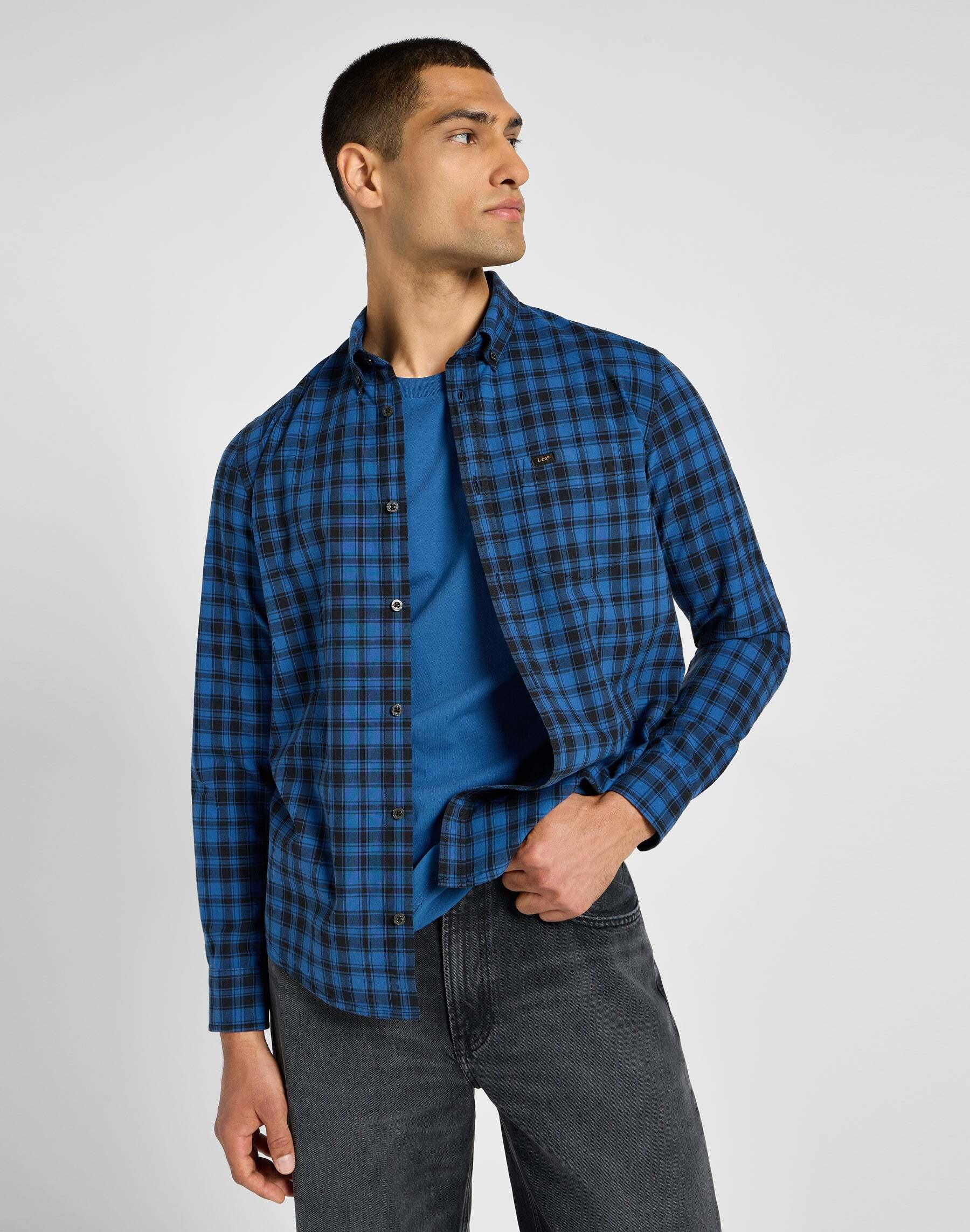 Lee  Langarmhemd Lee Button Down 