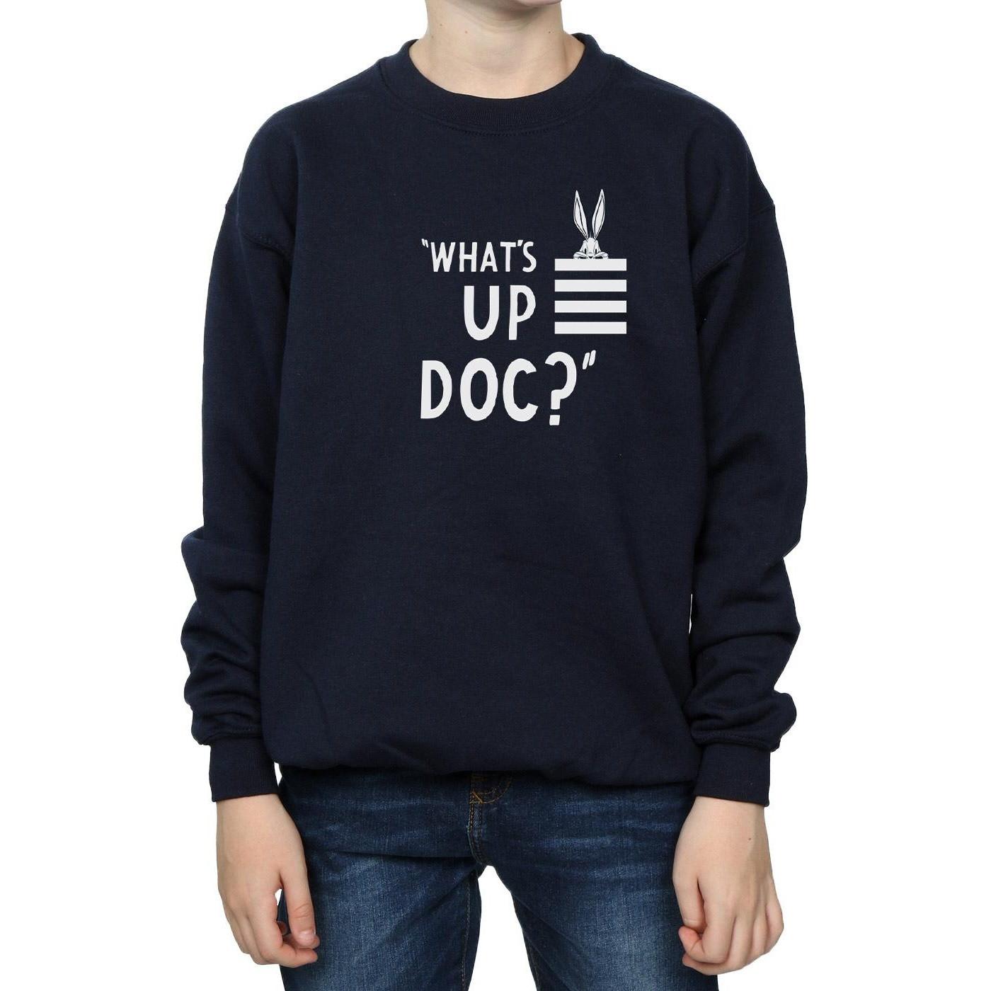 LOONEY TUNES  Bugs Bunny What´s Up Doc Stripes Sweatshirt 