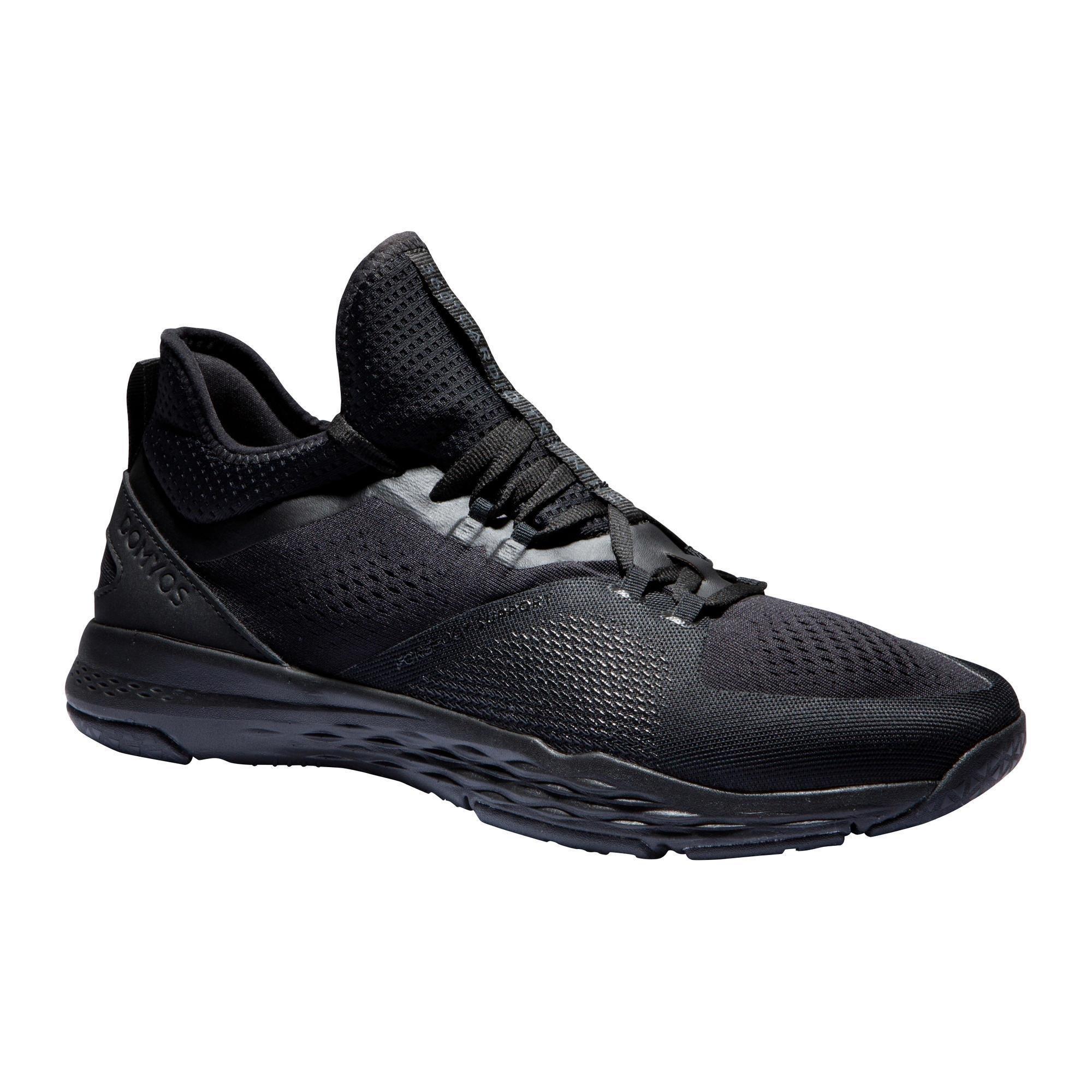 Image of DOMYOS Fitnessschuhe 920 Fitness Cardio Herren schwarz - 43