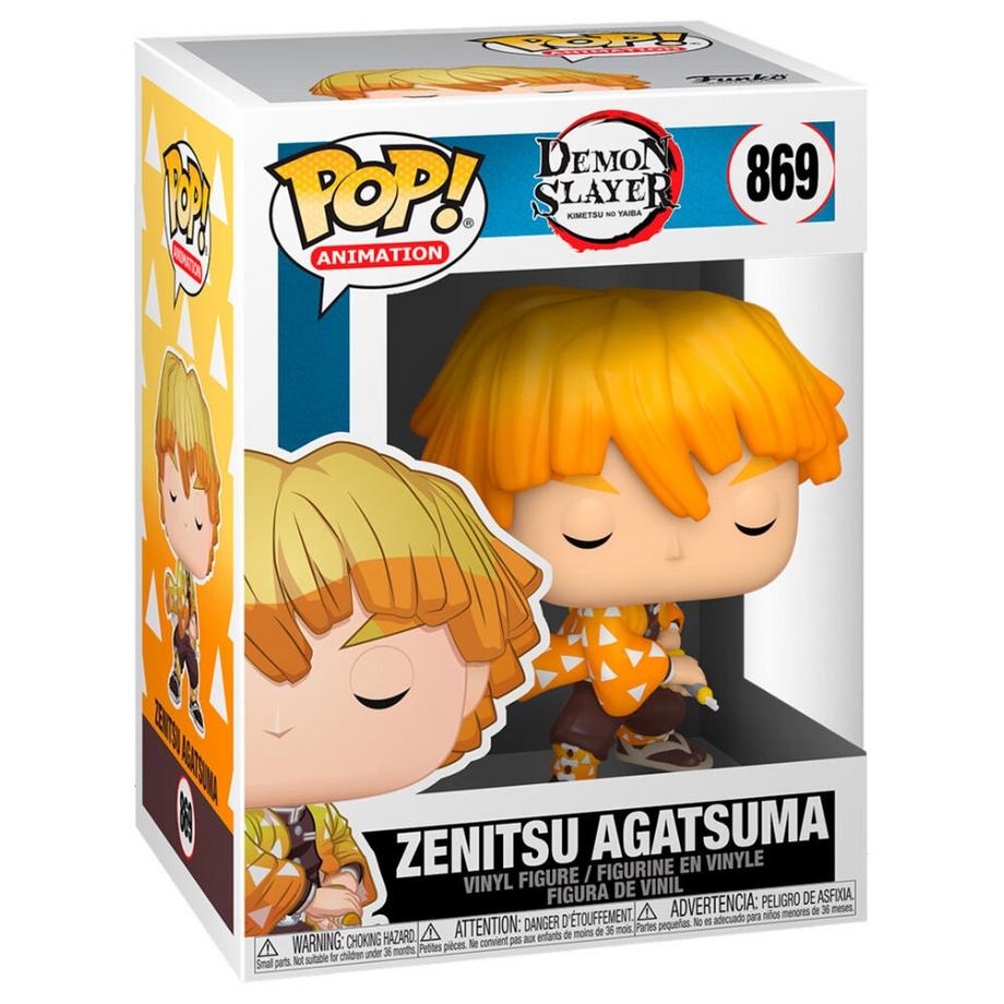 Funko  Figurine POP Demon Slayer Kimetsu No Yaiba Zenitsu Agatsuma 