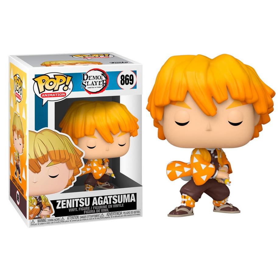 Figurine POP Demon Slayer Kimetsu No Yaiba Zenitsu Agatsuma