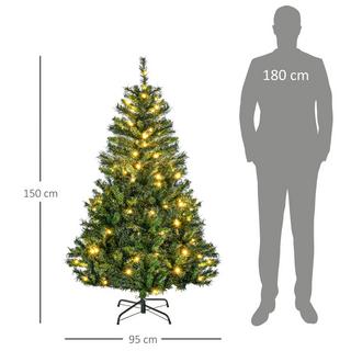 HOMCOM Weihnachtsbaum  