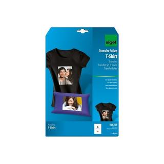 Sigel SIGEL Inkjet-Transfer T-Shirt A4 IP653 Textilien 6 Blatt  