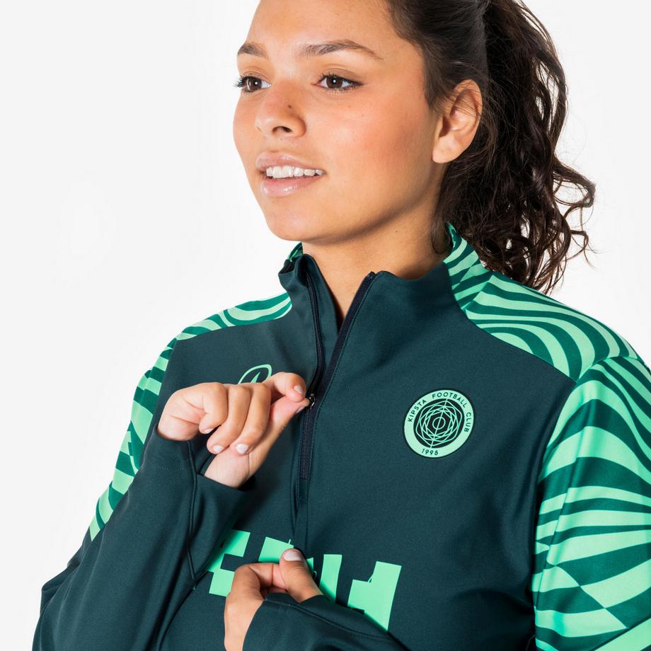 KIPSTA  Fussball Sweatshirt 1/2 Zipp Viralto 