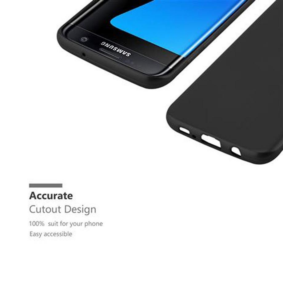 Cadorabo  Hülle für Samsung Galaxy S7 EDGE TPU Silikon Matt 