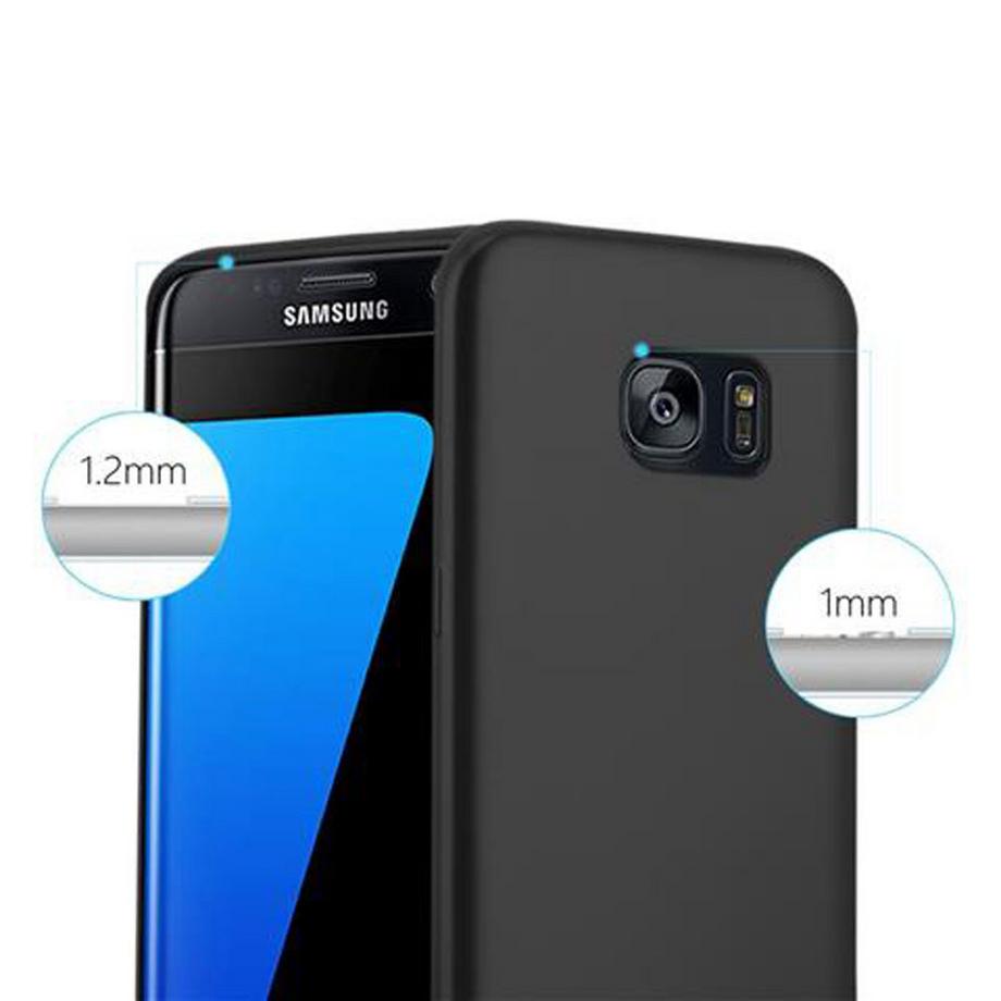Cadorabo  Hülle für Samsung Galaxy S7 EDGE TPU Silikon Matt 