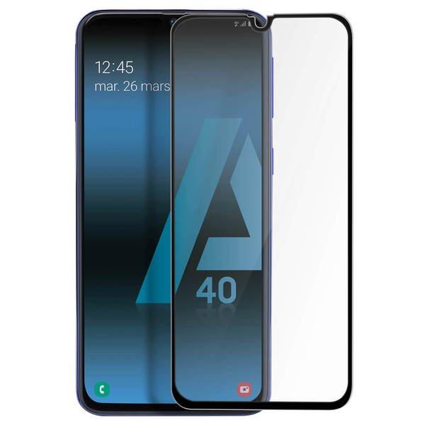 Avizar  Film Verre Trempé Galaxy A40 Noir 