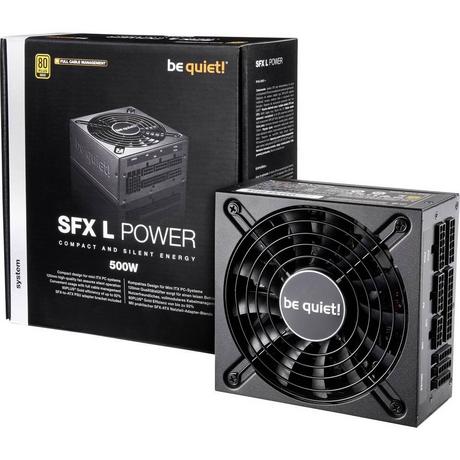 BeQuiet  Ventilateur CPU ! Bloc d' SFX-L Power 500W 