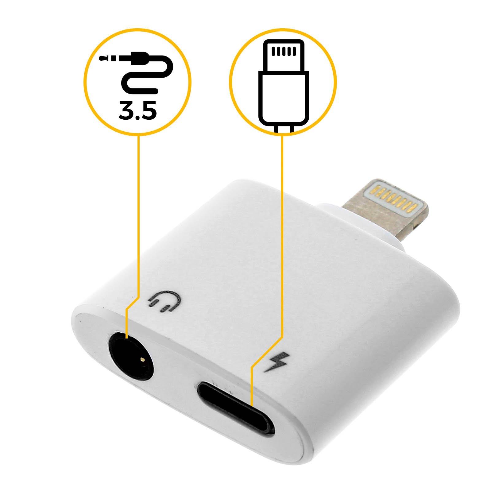 Avizar  Lightning / 3,5mm Lade-/Audioadapter 