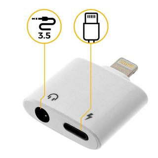 Avizar  Lightning / 3,5mm Lade-/Audioadapter 