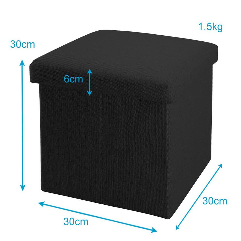 Intirilife Pouf Pliable  