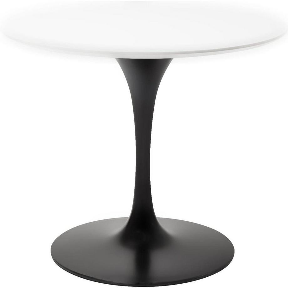 KARE Design Tischplatte Invitation Round White rund 90cm  