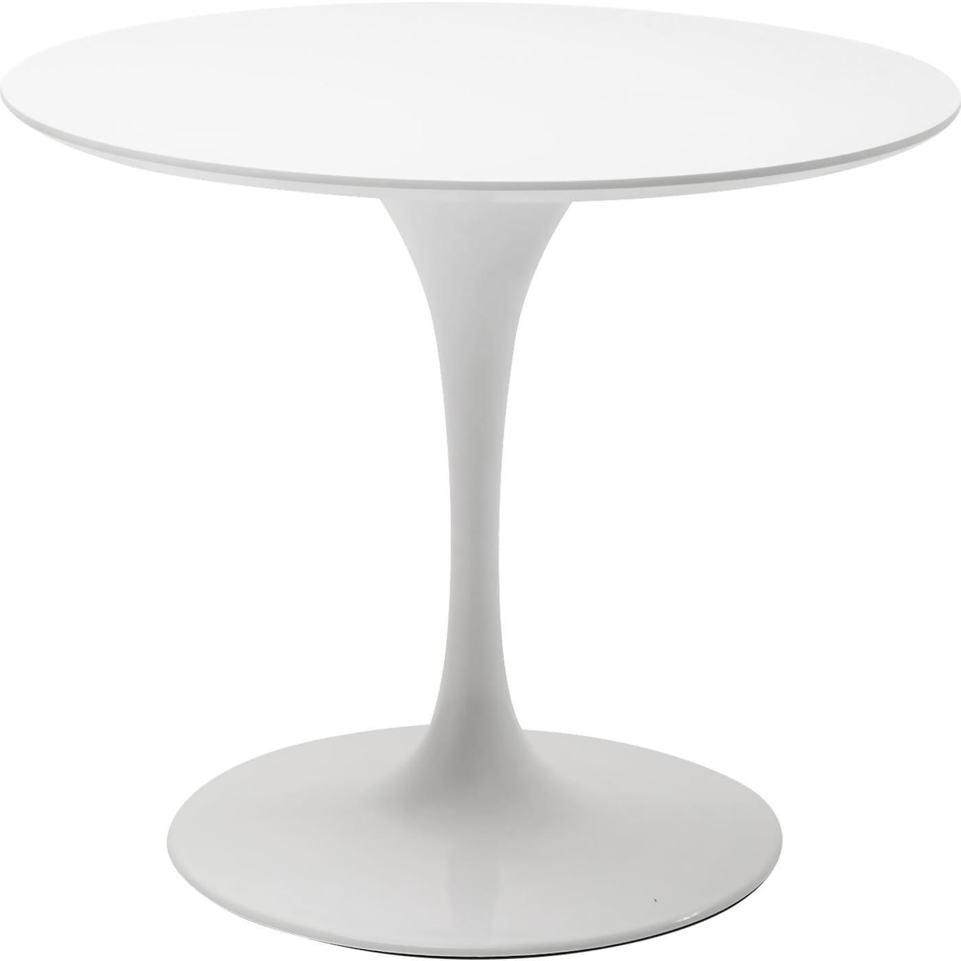 KARE Design Plateau de table Invitation rond blanc rond 90cm  