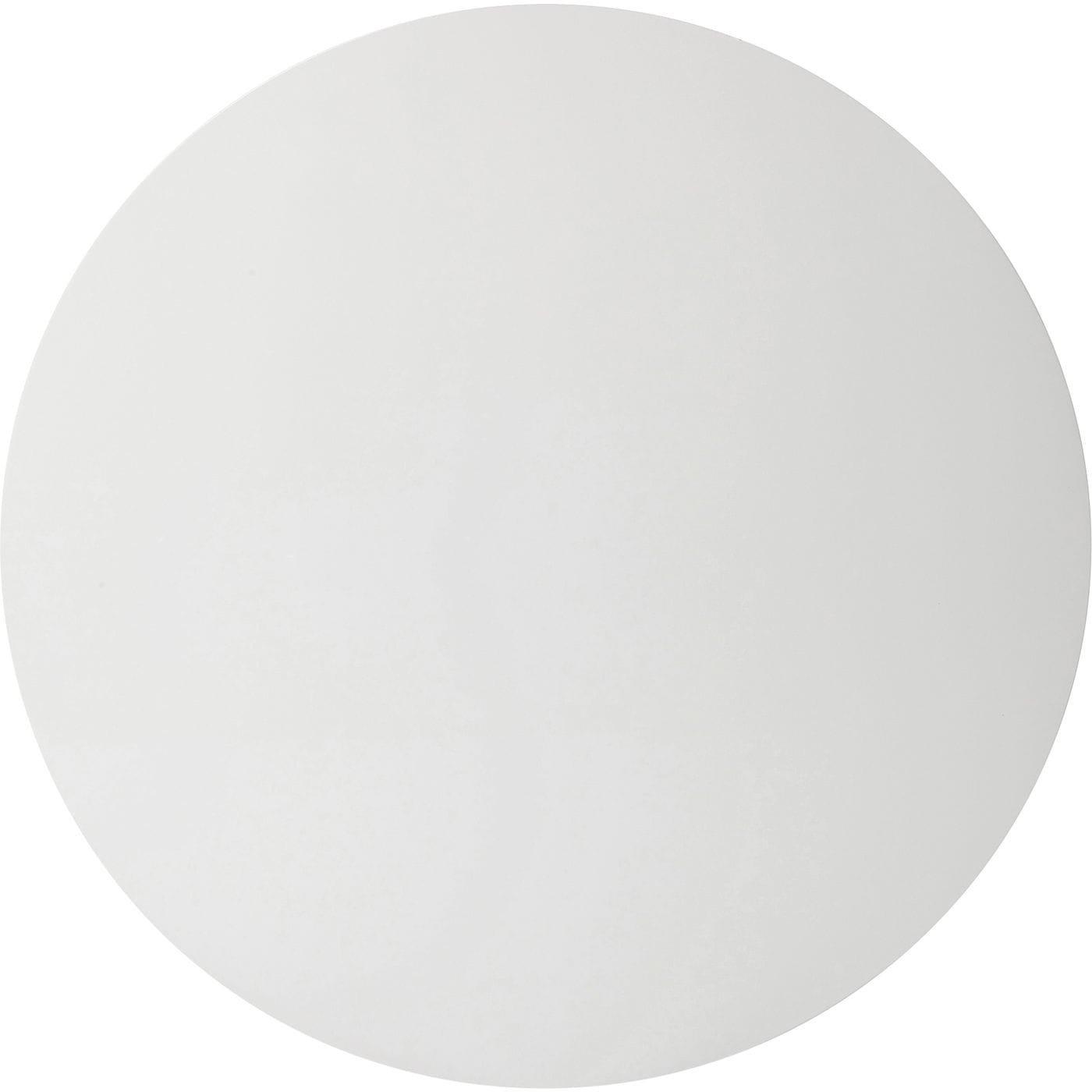 KARE Design Plateau de table Invitation rond blanc rond 90cm  