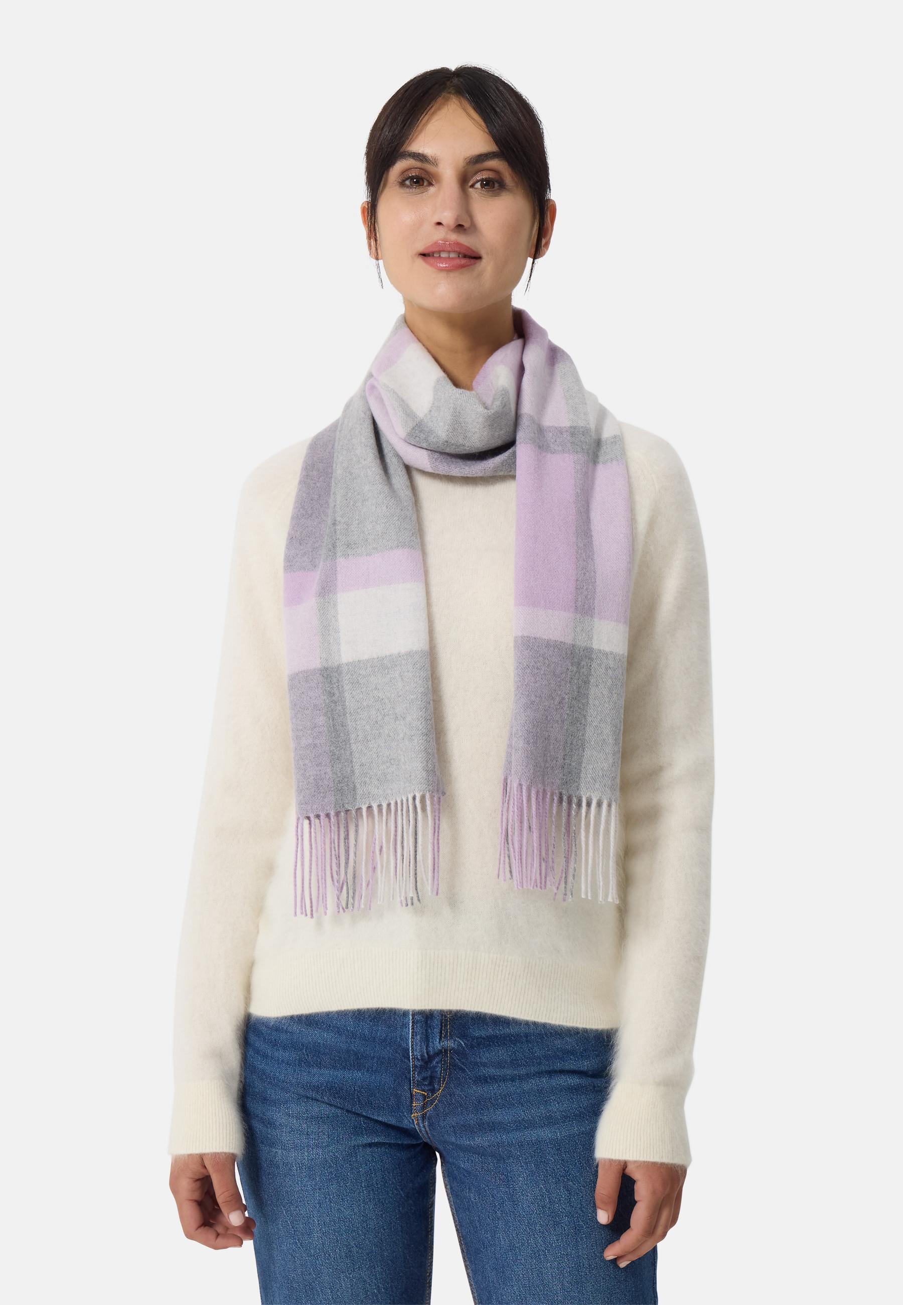 CASH-MERE.CH Écharpe à Carreaux  