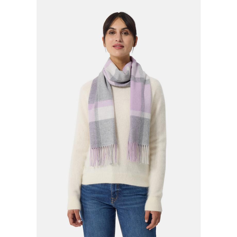 CASH-MERE.CH Karierter Schal  