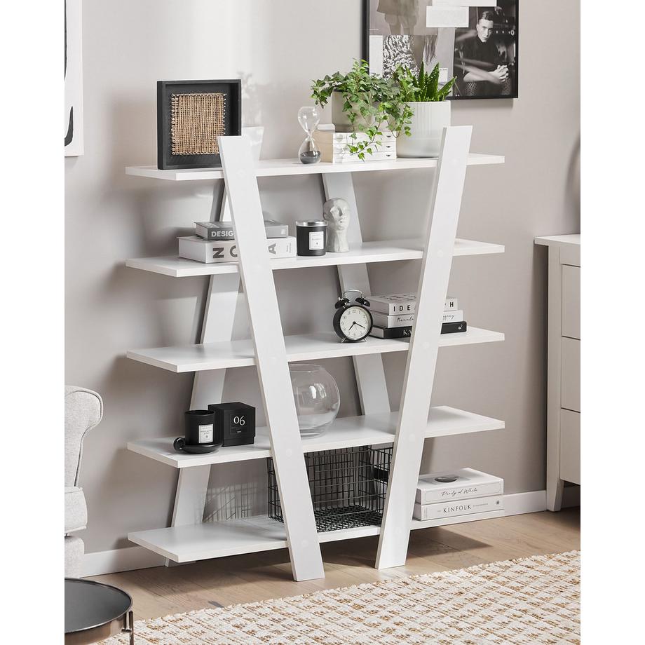 Beliani Mobile con 5 ripiani en Pannello di fibre (LDF) Moderno ESCALANTE  