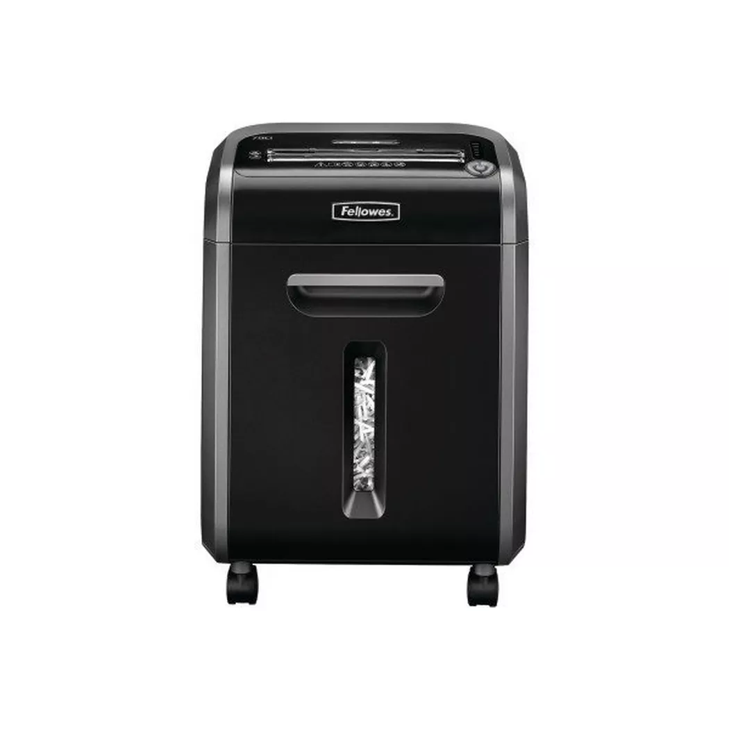 Fellowes – Aktenvernichter Powershred 4679701 79Ci, P-4, 23lt, Schwarz