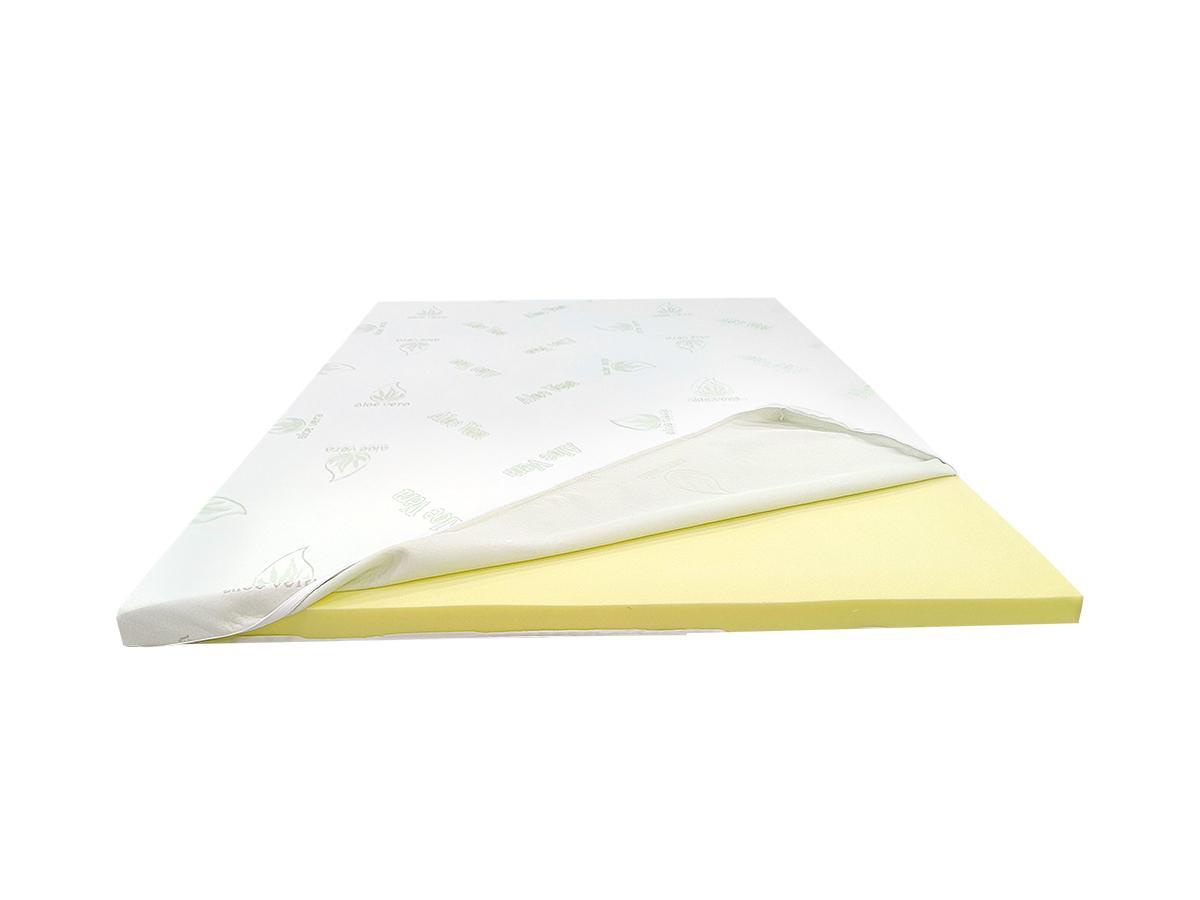 NATUREA Surmatelas Luxe mémoire de forme ALOE VERA de NATUREA 1x  