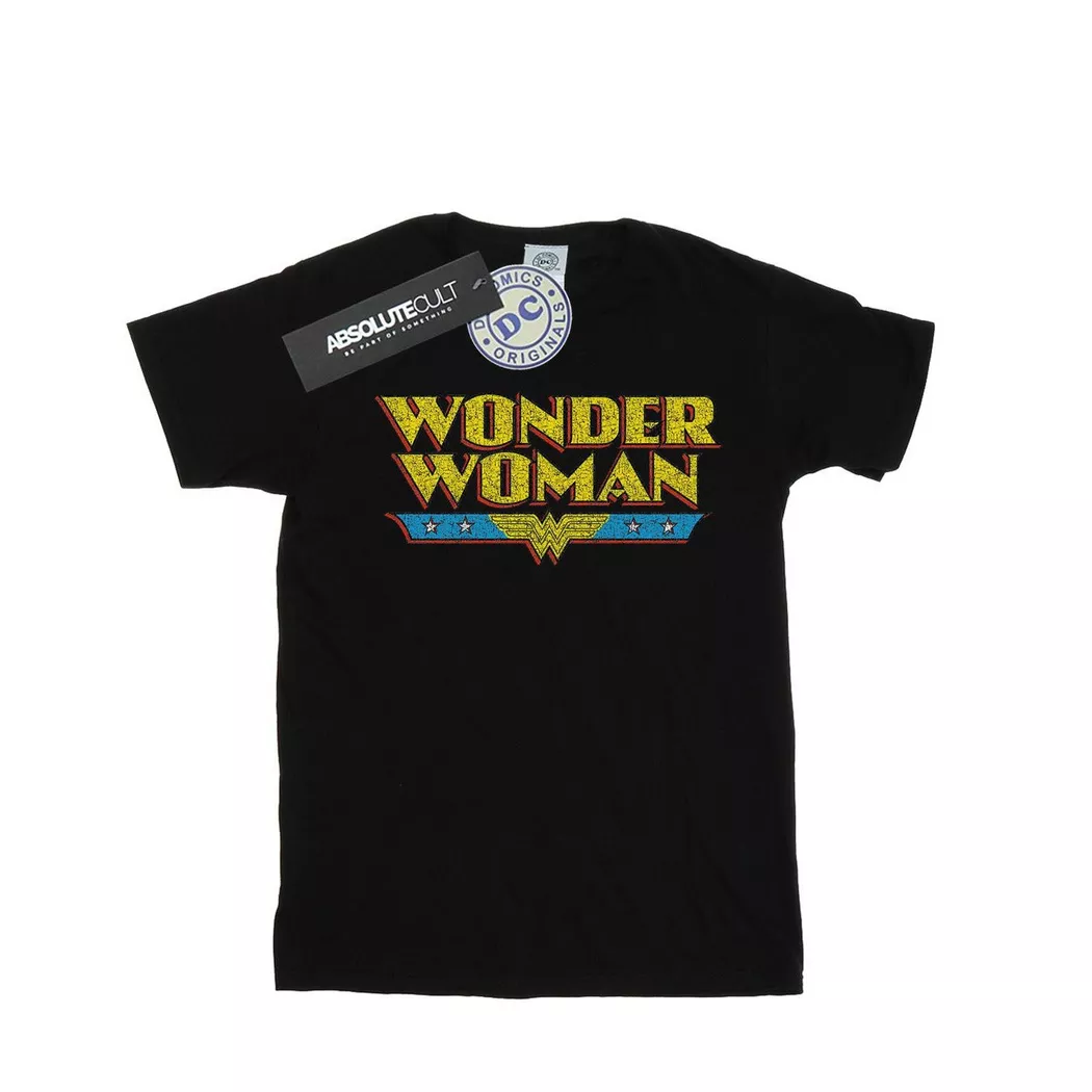 DC COMICS - TShirt, für Damen, Schwarz, Größe XL