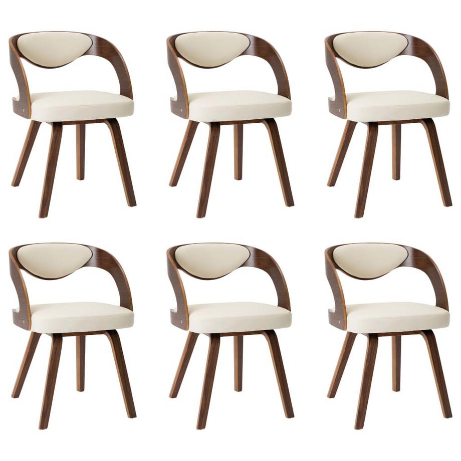 VidaXL sedia da pranzo Pelle Artificiale  