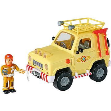 Feuerwehrmann Sam Sam 4x4 Geländewagen mit Figur