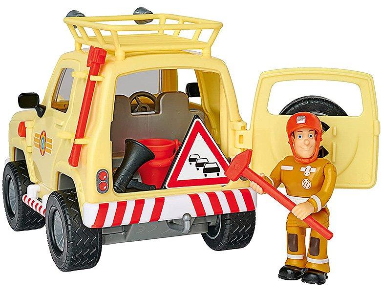 Simba  Feuerwehrmann Sam Sam 4x4 Geländewagen mit Figur 