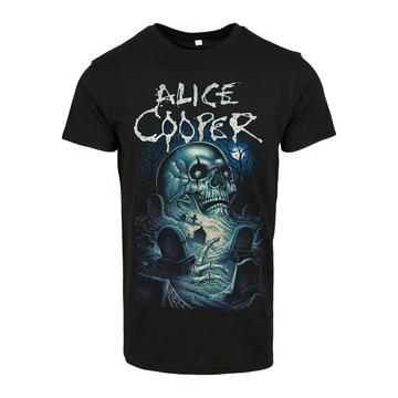 T-Shirt Alice Cooper Graveyard Blue