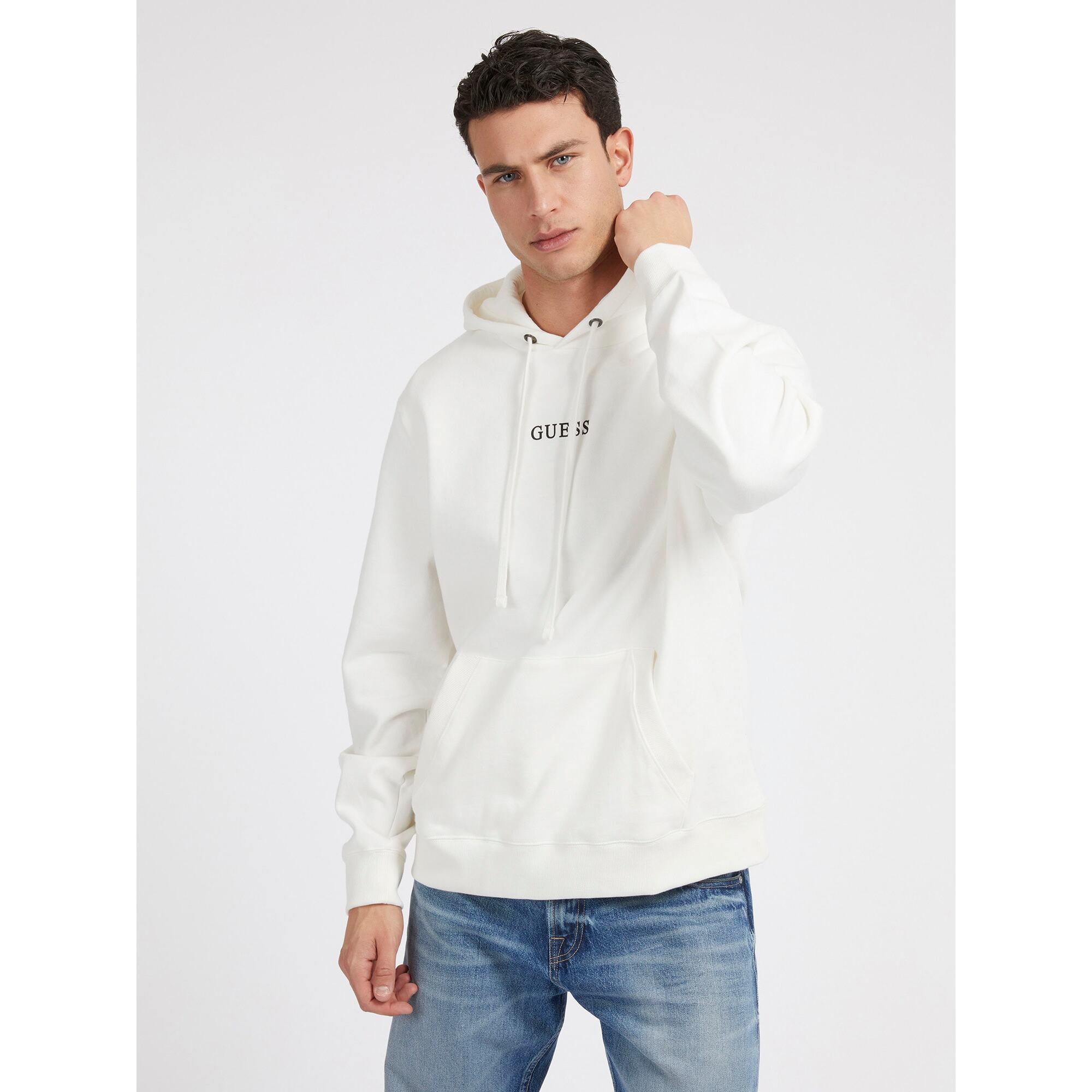 GUESS  hoodie aus bio-baumwolle roy roy 