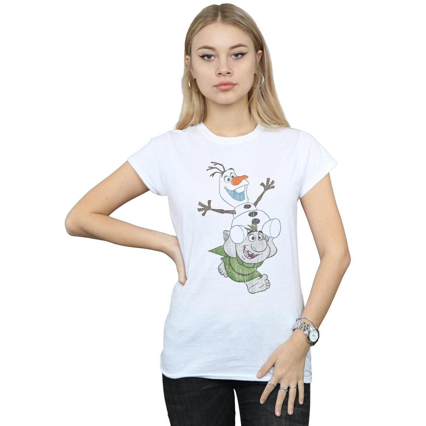 Disney Frozen Olaf e Sven T-Shirt stampata  