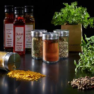 Northix Set di 12 barattoli per spezie  