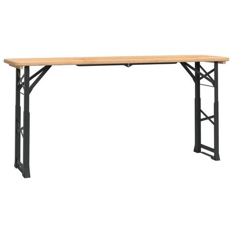 VidaXL Table à bière bois  