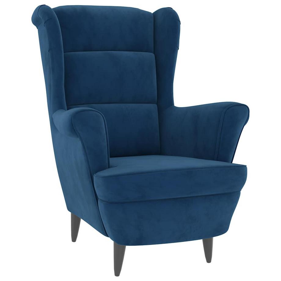 VidaXL Fauteuil velours  