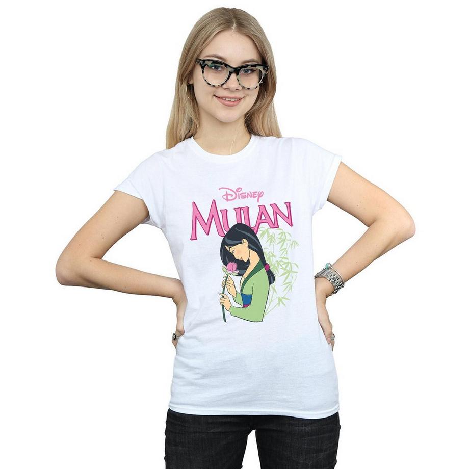 Disney Mulan T-Shirt con Stampa Grafica  