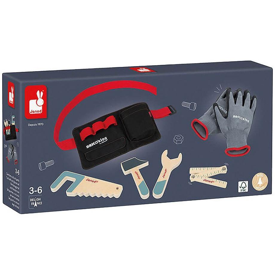 Janod  Rollenspiele Werkzeug-Gurt 