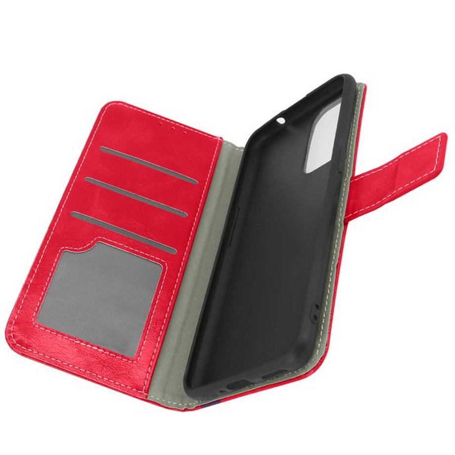 Avizar  Retrohülle Oppo Find X3 Neo 5G Rot 