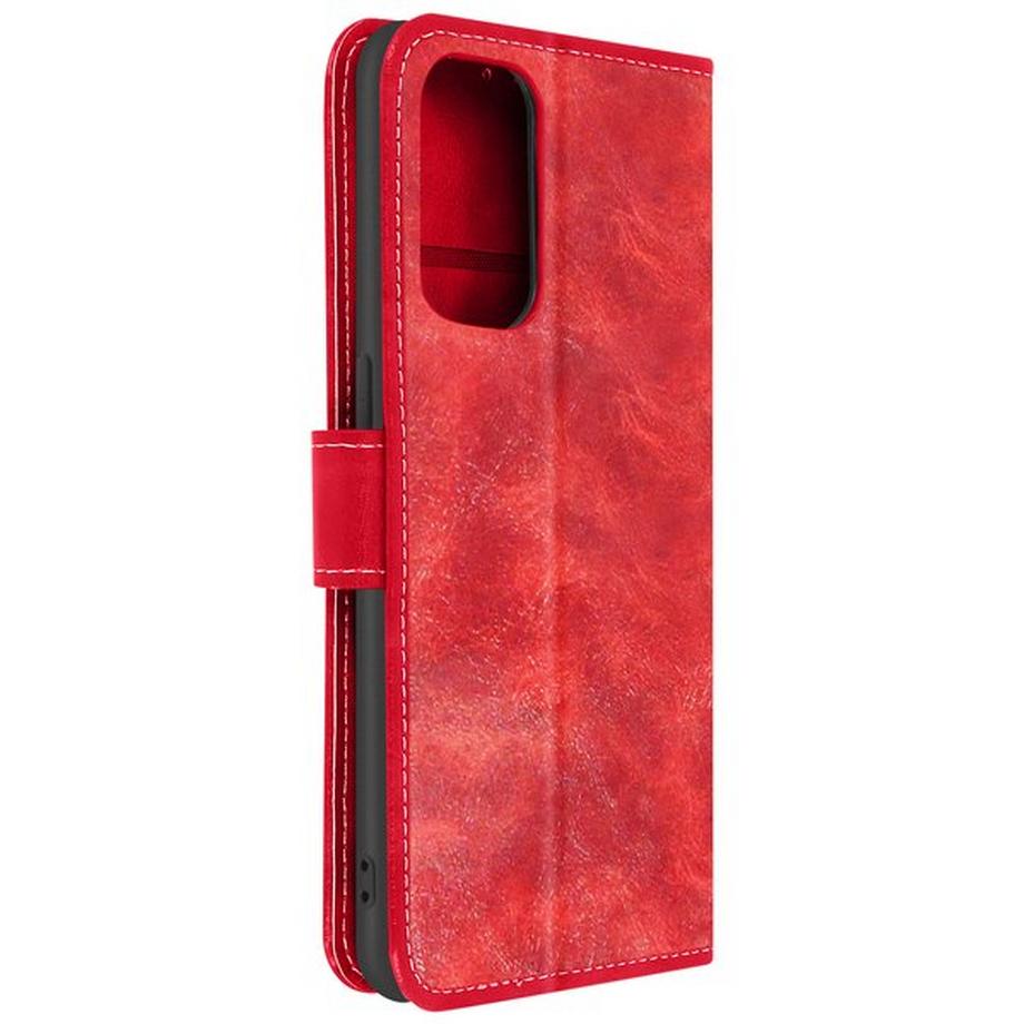 Avizar  Retrohülle Oppo Find X3 Neo 5G Rot 