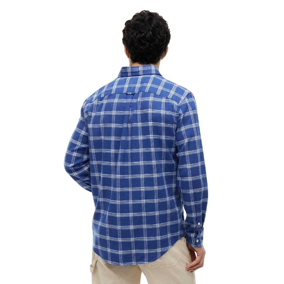 TOMMY JEANS Kariertes Langarmhemd  