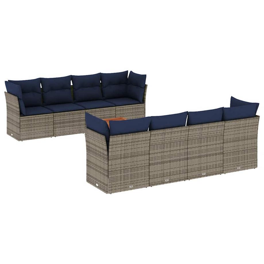 Garten sofagarnitur poly-rattan