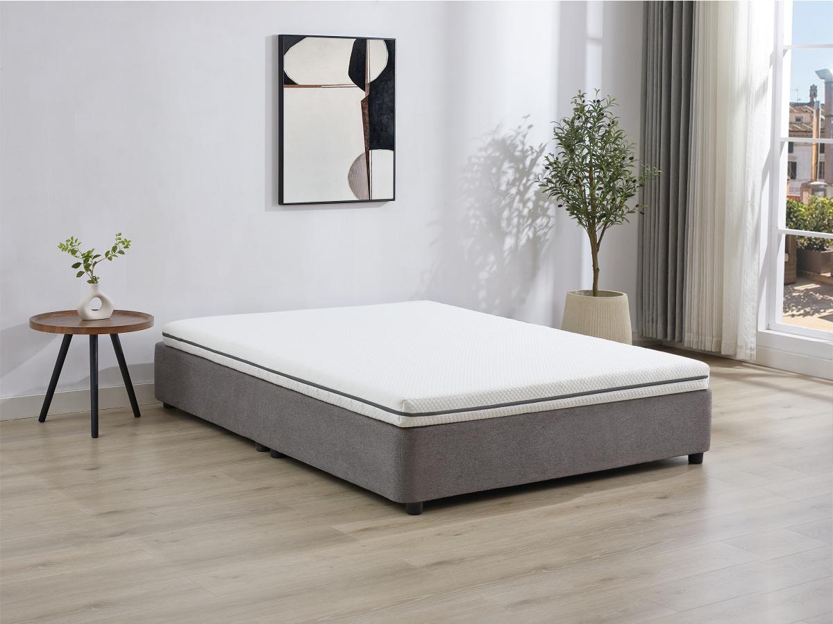 Vente-unique Matelas 140 x 190 cm mousse déhoussable ép.10cm - NASUS de DREAMEA  