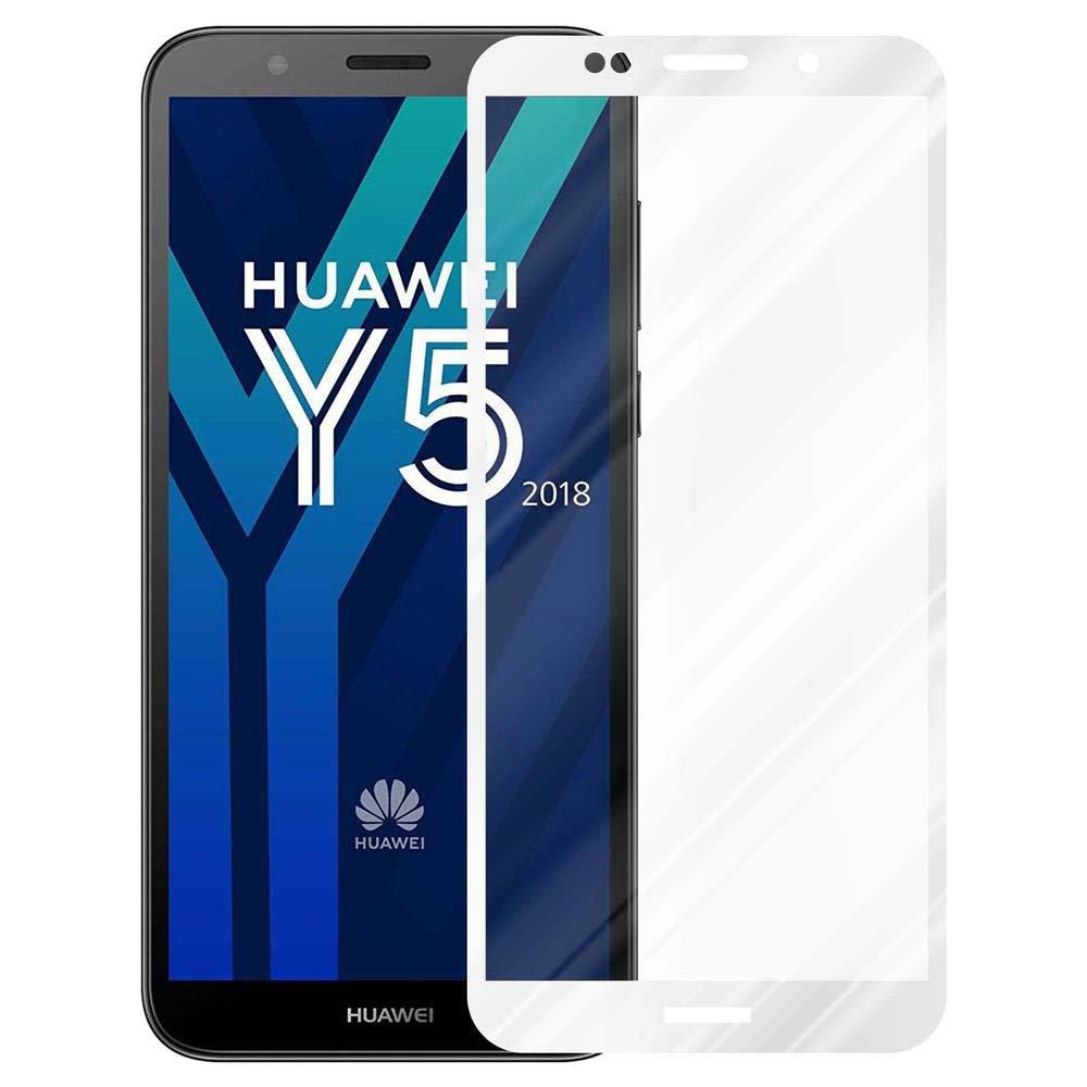 Cadorabo  Plein écran Film de protection compatible avec Huawei Y5 PRIME 2018 / Y5 2018 - Verre de protection d'écran durci (Tempered) d'une dureté de 9H avec 3D Touch 